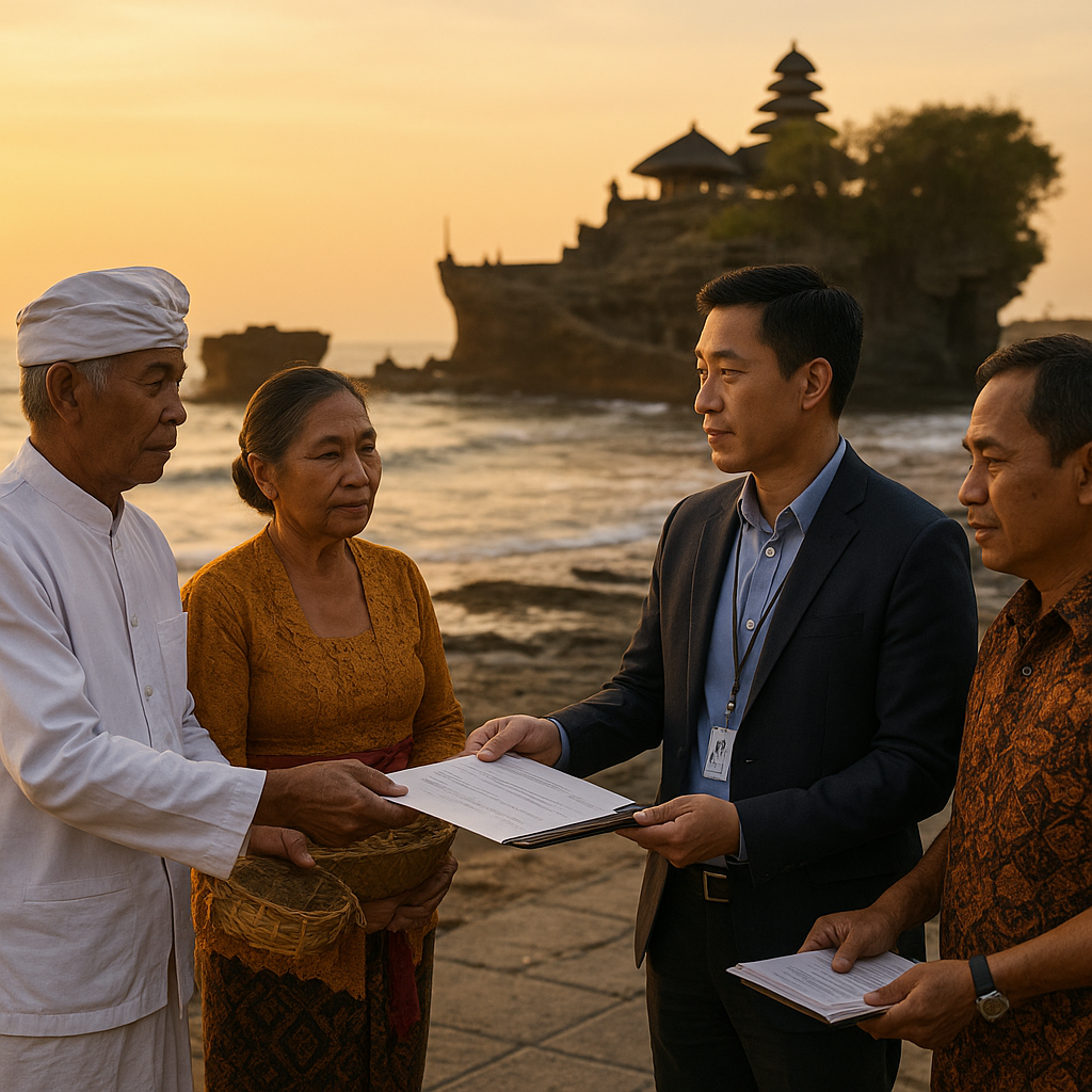 Merawat Perdamaian di Tanah Lot: Strategi Mengatasi Konflik Komunitas Adat Bali dengan Investor Pariwisata