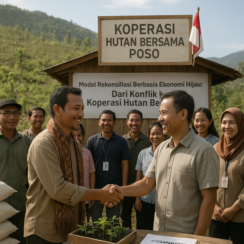 Keberhasilan Model 'Rekonsiliasi Berbasis Ekonomi Hijau' di Poso: Dari Konflik ke Koperasi Hutan Bersama
