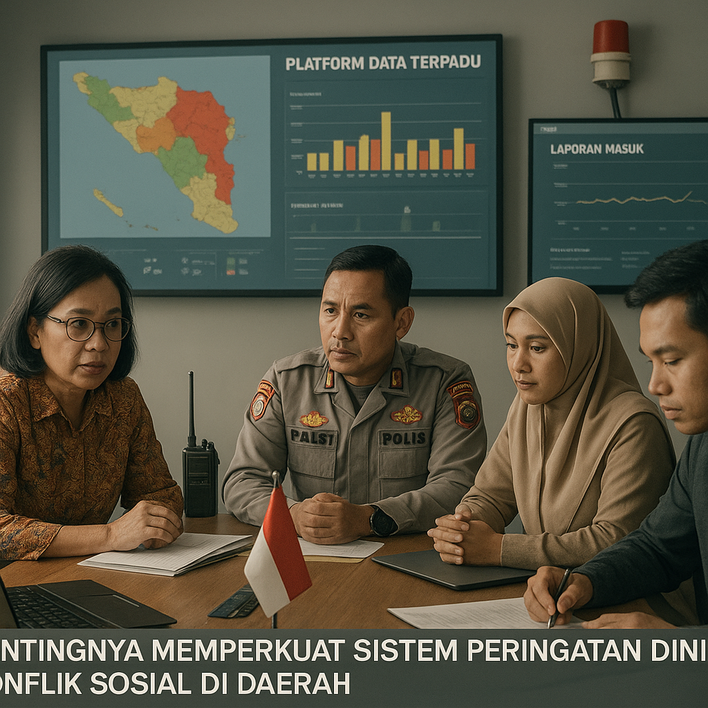 Pentingnya Memperkuat Sistem Peringatan Dini Konflik Sosial di Daerah