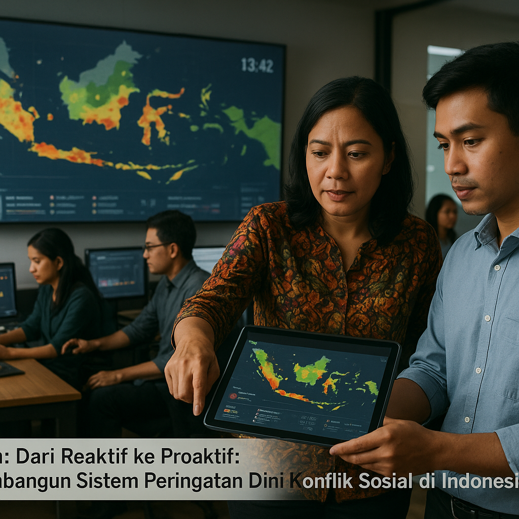 Opini: Dari Reaktif ke Proaktif: Membangun Sistem Peringatan Dini Konflik Sosial di Indonesia