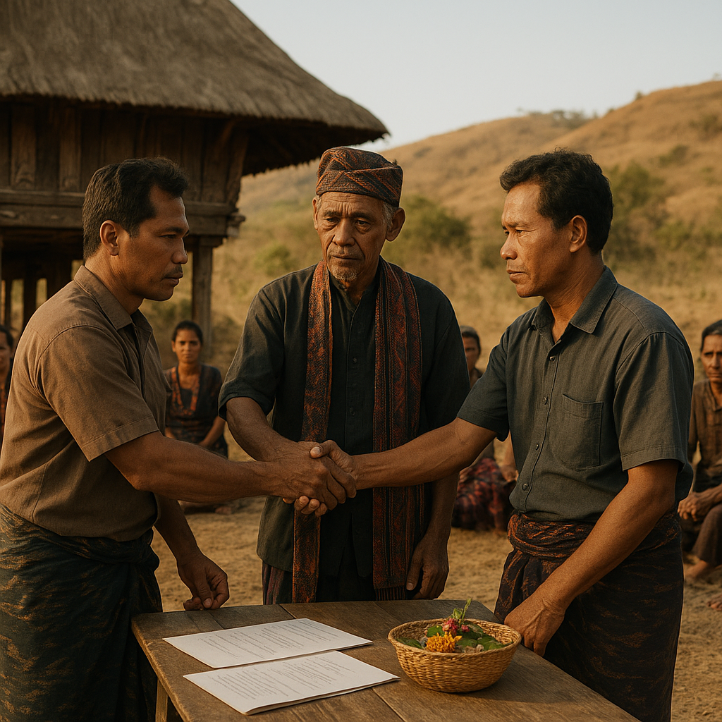 Menguatnya Mediasi Adat dalam Penyelesaian Sengketa Lahan di Sumba Barat