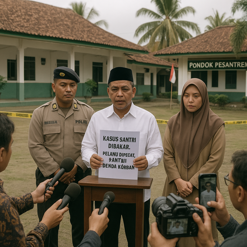 Ponpes di Lombok Tengah soal Kasus Santri Dibakar: Pelaku Dipecat, Bantah Denda Korban