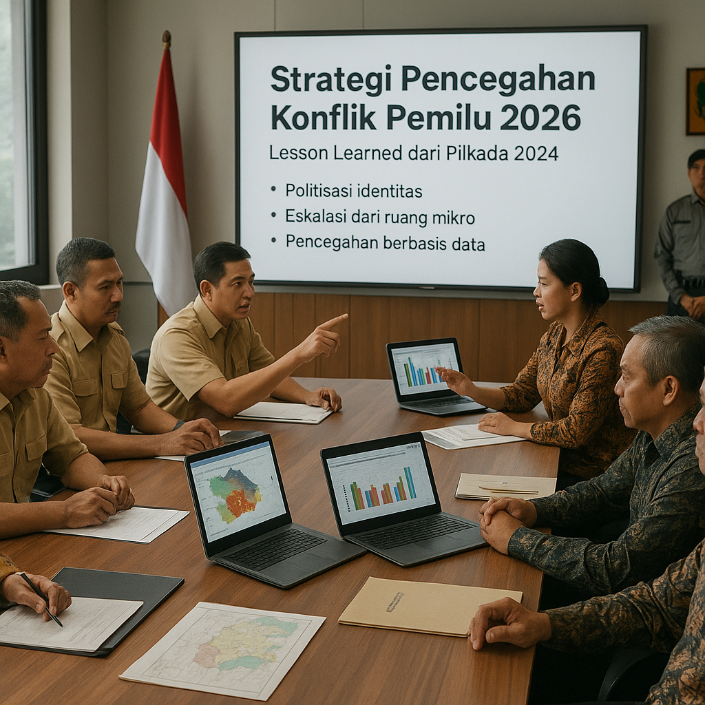 Strategi Pemerintah Daerah dalam Mencegah Konflik Pemilu 2026: Lesson Learned dari Pilkada 2024