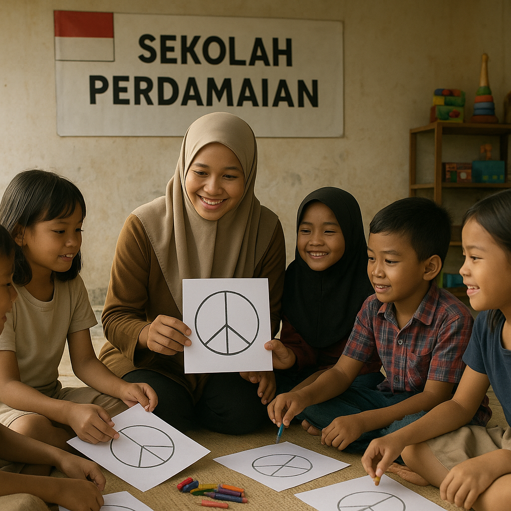 Pemerintah Aceh Luncurkan Program 'Sekolah Perdamaian' untuk Anak-Anak di Mantas Pasca-Konflik