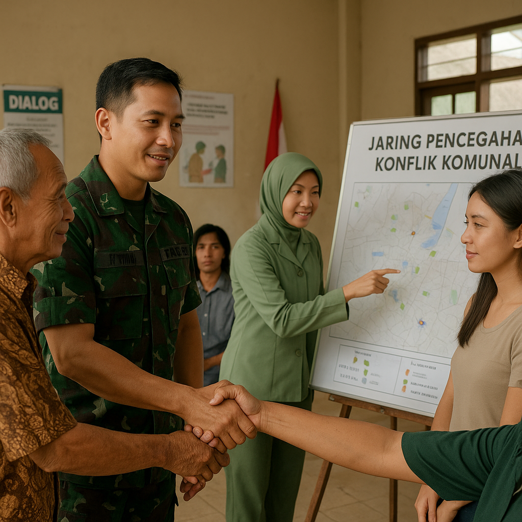 Strategi Baru TNI AD dalam Operasi Teritorial: Fokus pada 'Soft Approach' dan Membangun Jaring Pencegahan Konflik Komunal