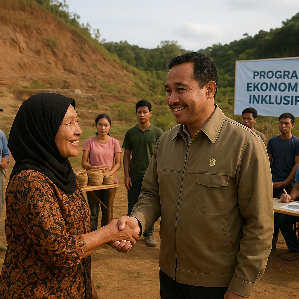 Pasca-Konflik Tambang, Pemerintah Kembangkan Program Ekonomi Inklusif di Pulau S