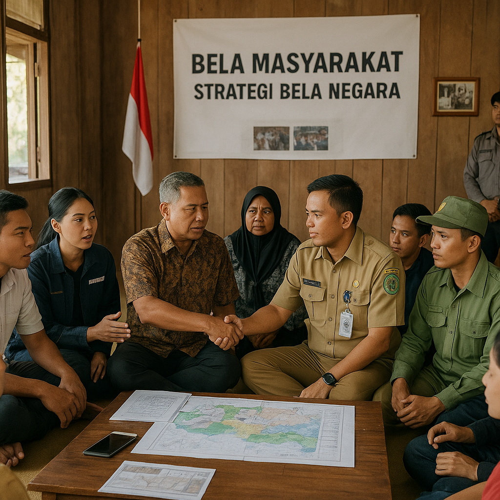 Strategi Bela Negara lewat Bela Masyarakat: Pendekatan Komunitas dalam Resolusi Konflik