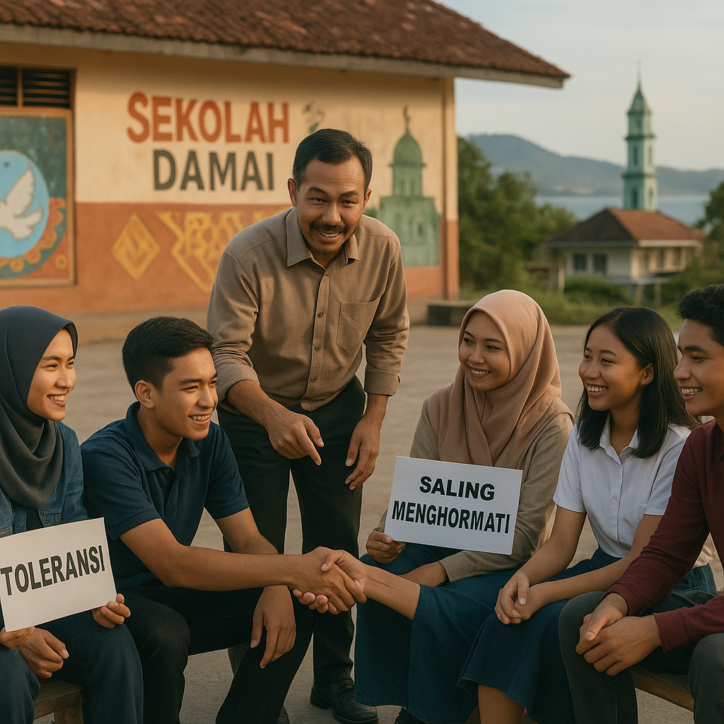 Inisiatif 'Sekolah Damai' di Ambon Berhasil Turunkan Tensi Konflik Remaja Lintas Agama