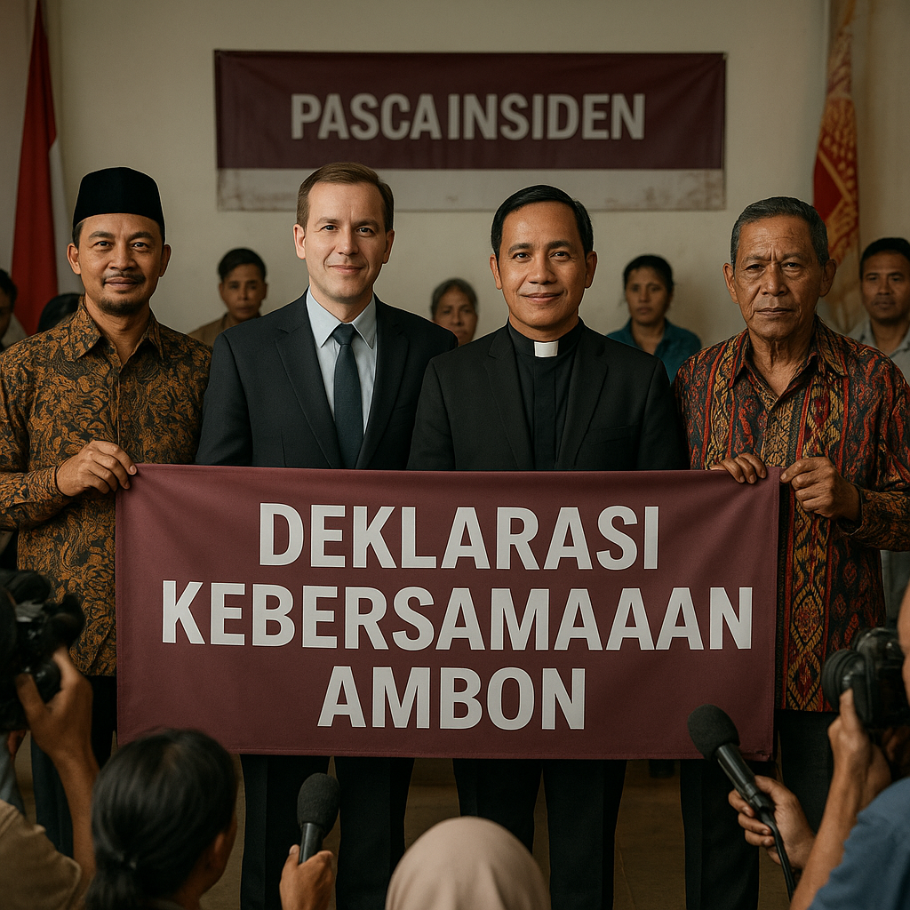 Forum Lintas Agama di Ambon Hasilkan Deklarasi Komitmen Jaga Kerukunan Pascainsiden