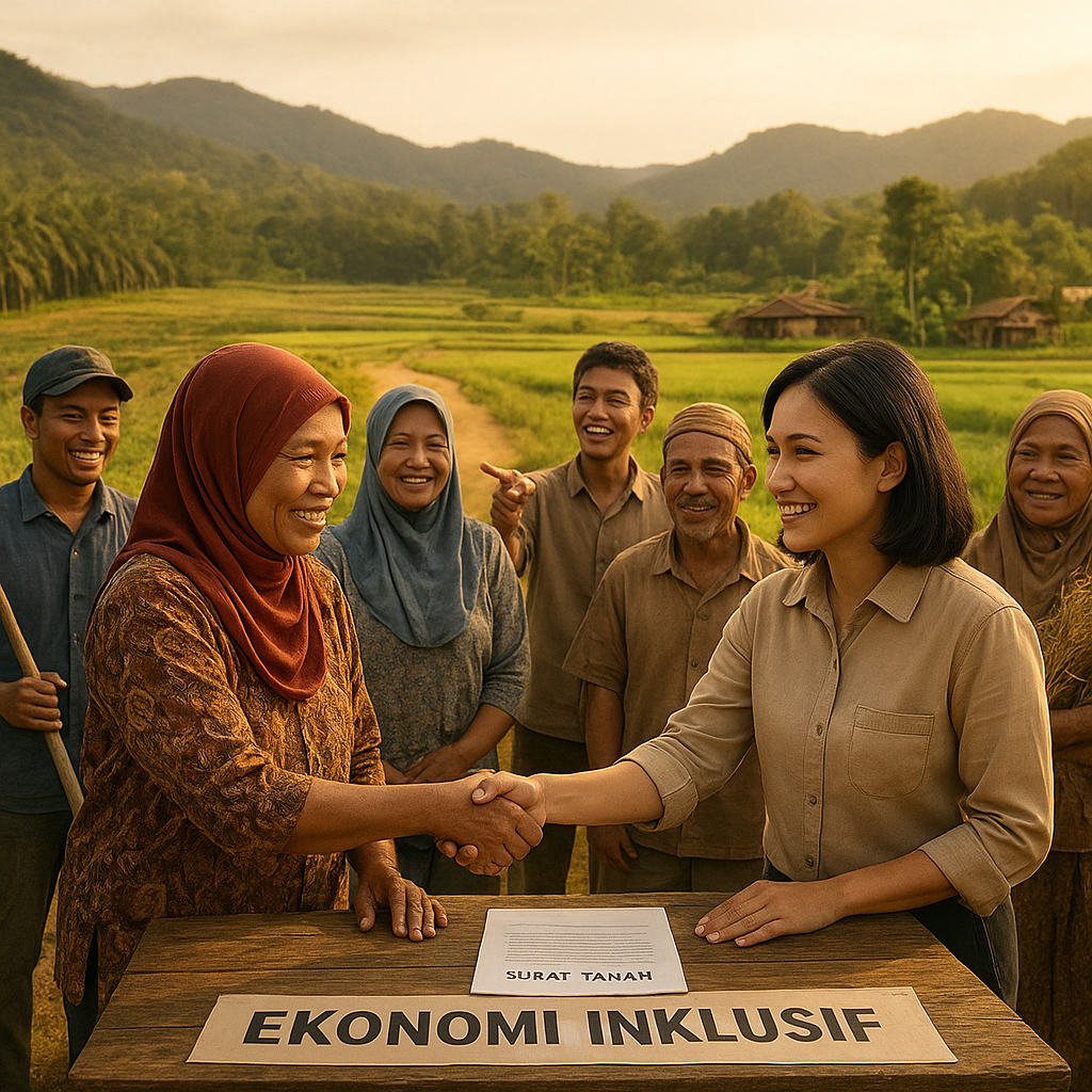 Ekonomi Inklusif sebagai Solusi Konflik Agraria di Sumatera