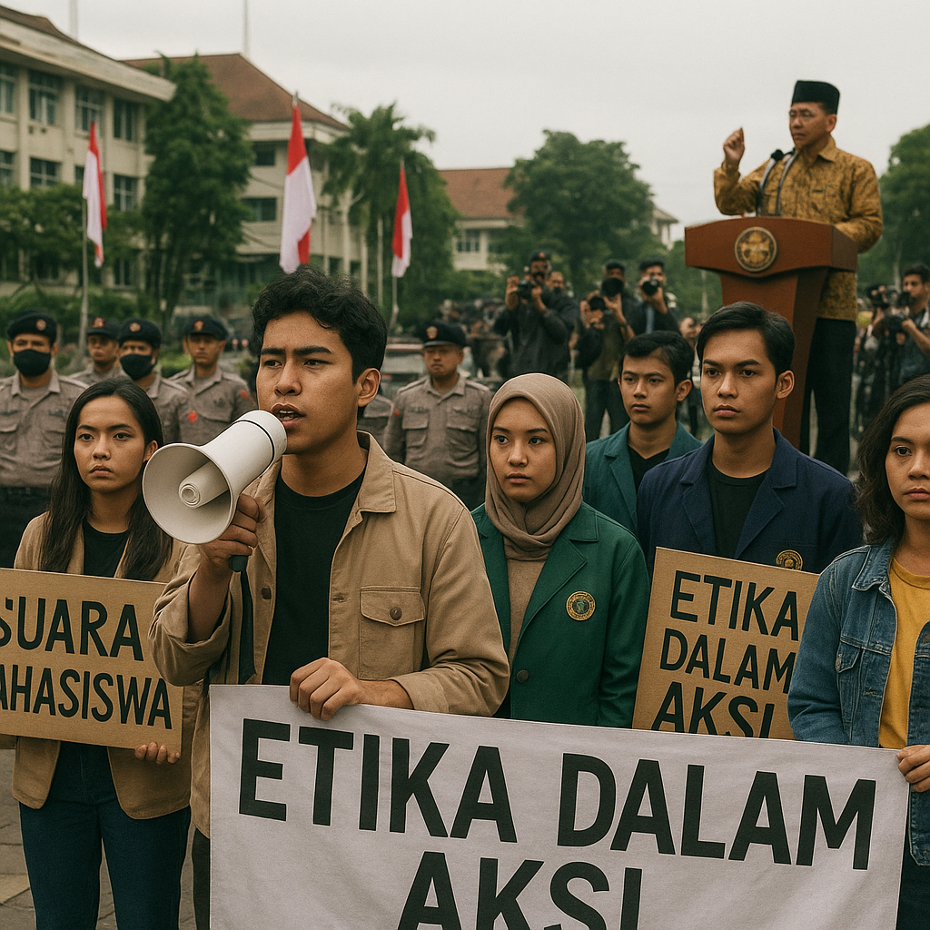 Soroti Gelombang Aksi Mahasiswa, Menag Ingatkan Pentingnya Etika dalam Demonstrasi