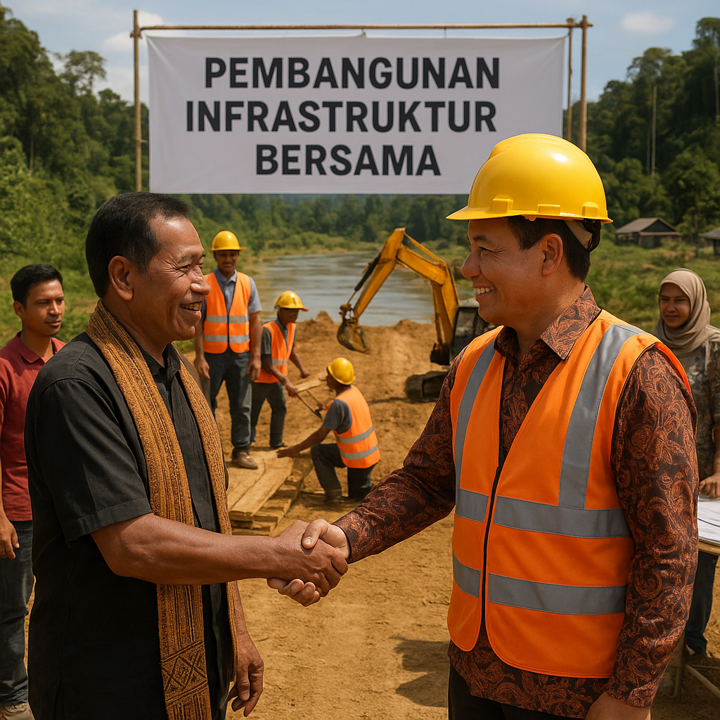 Pembangunan Infrastruktur bersama sebagai Strategi Rekonsiliasi Pasca Konflik di Kalimantan Barat