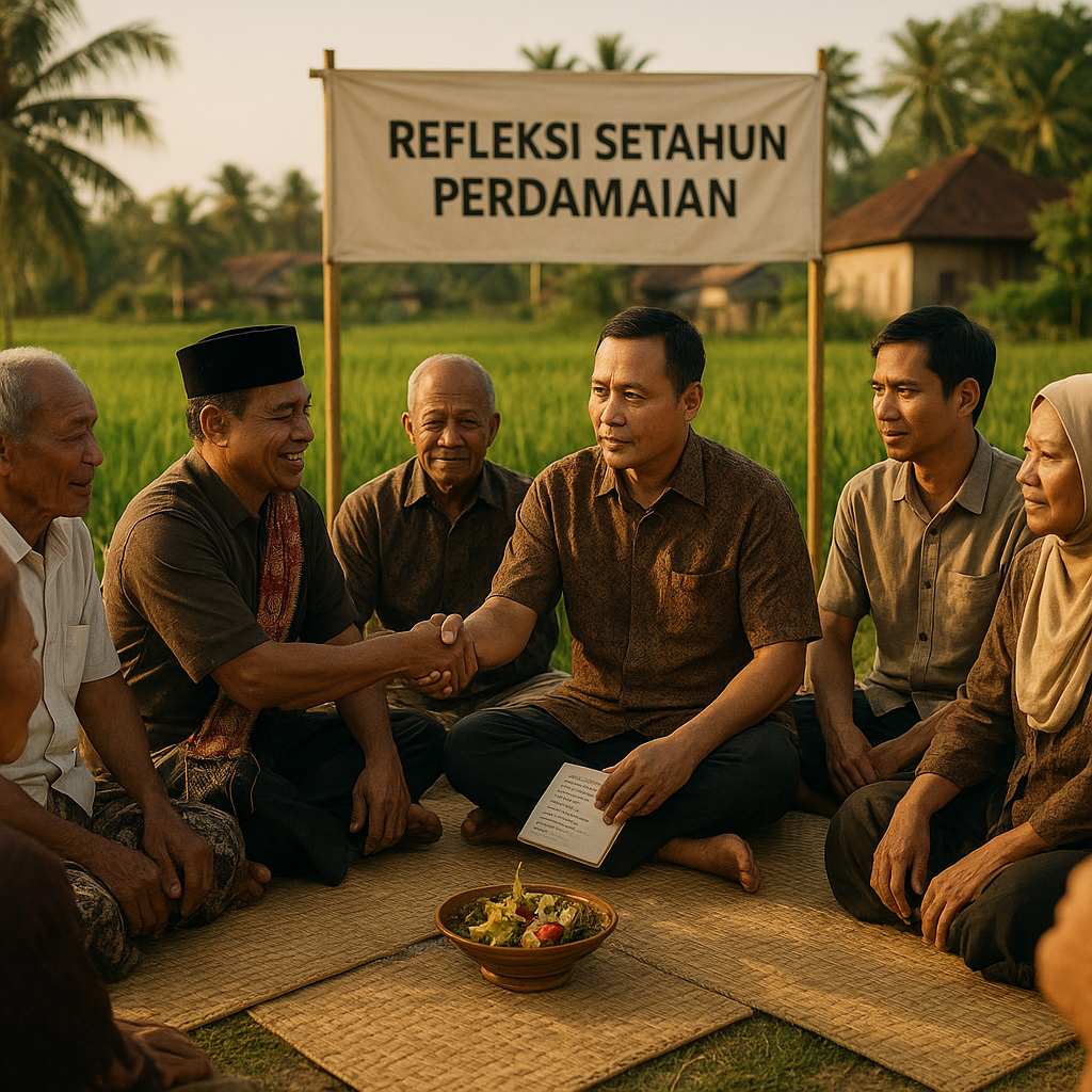 Refleksi Setahun Perdamaian Konflik Agraria di Mesuji: Model Mediasi Berbasis Kearifan Lokal dan Keadilan Restoratif
