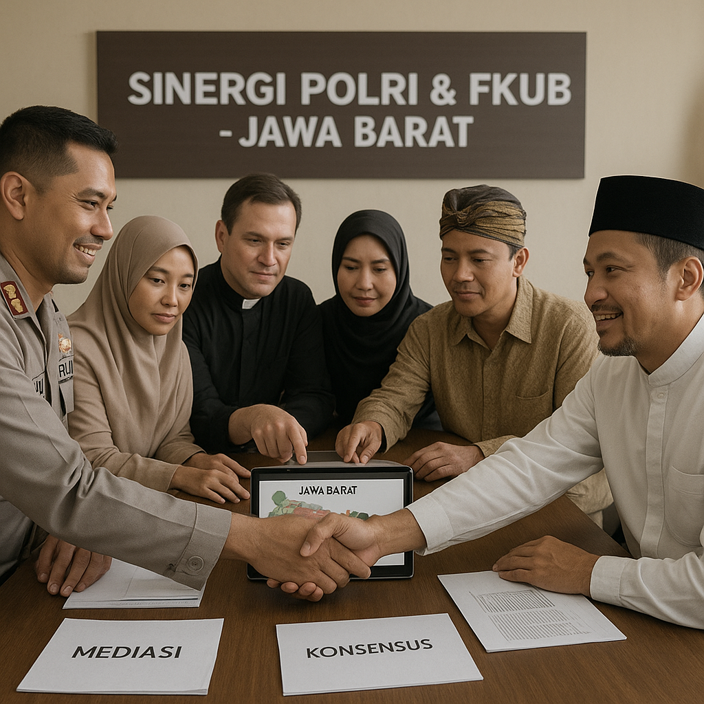 Studi: Sinergi Polri dan FKUB Efektif Turunkan Potensi Konflik Keagamaan di Jawa Barat