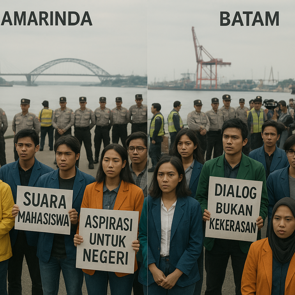 Demo Mahasiswa Samarinda dan Batam: Antara Ekspresi Demokratis dan Potensi Anomali Sosial