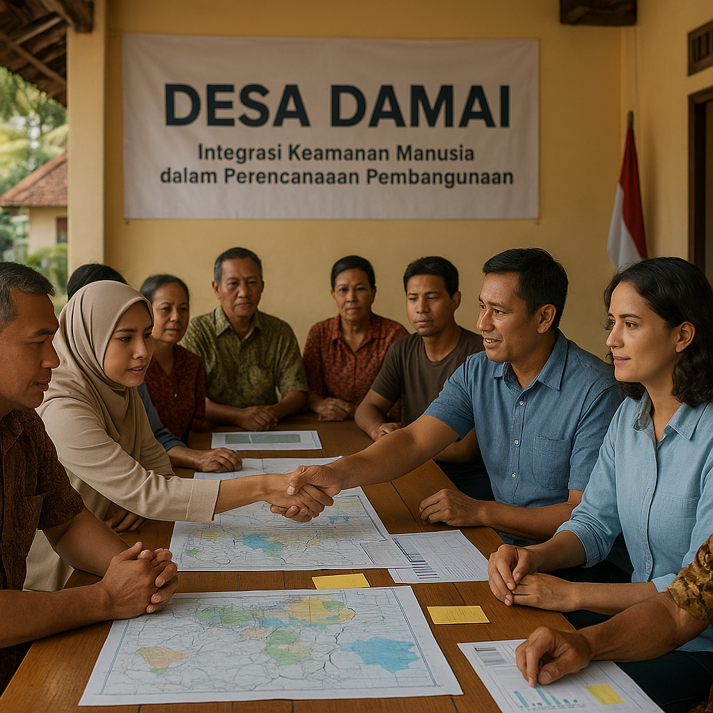 Strategi 'Desa Damai': Integrasi Pendekatan Keamanan Manusia dalam Rencana Pembangunan Daerah