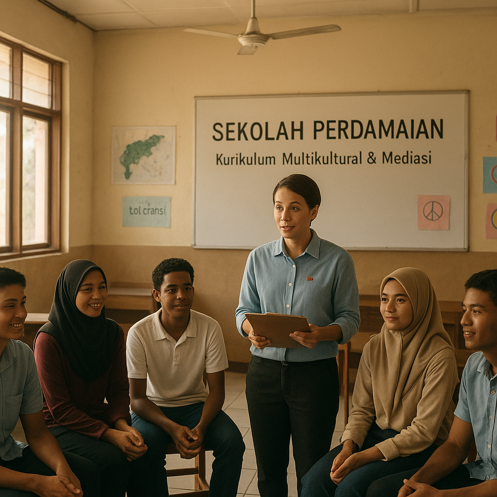 Inisiatif 'Sekolah Perdamaian' di Ambon: Transformasi Konflik melalui Pendidikan Multikultural Generasi Muda