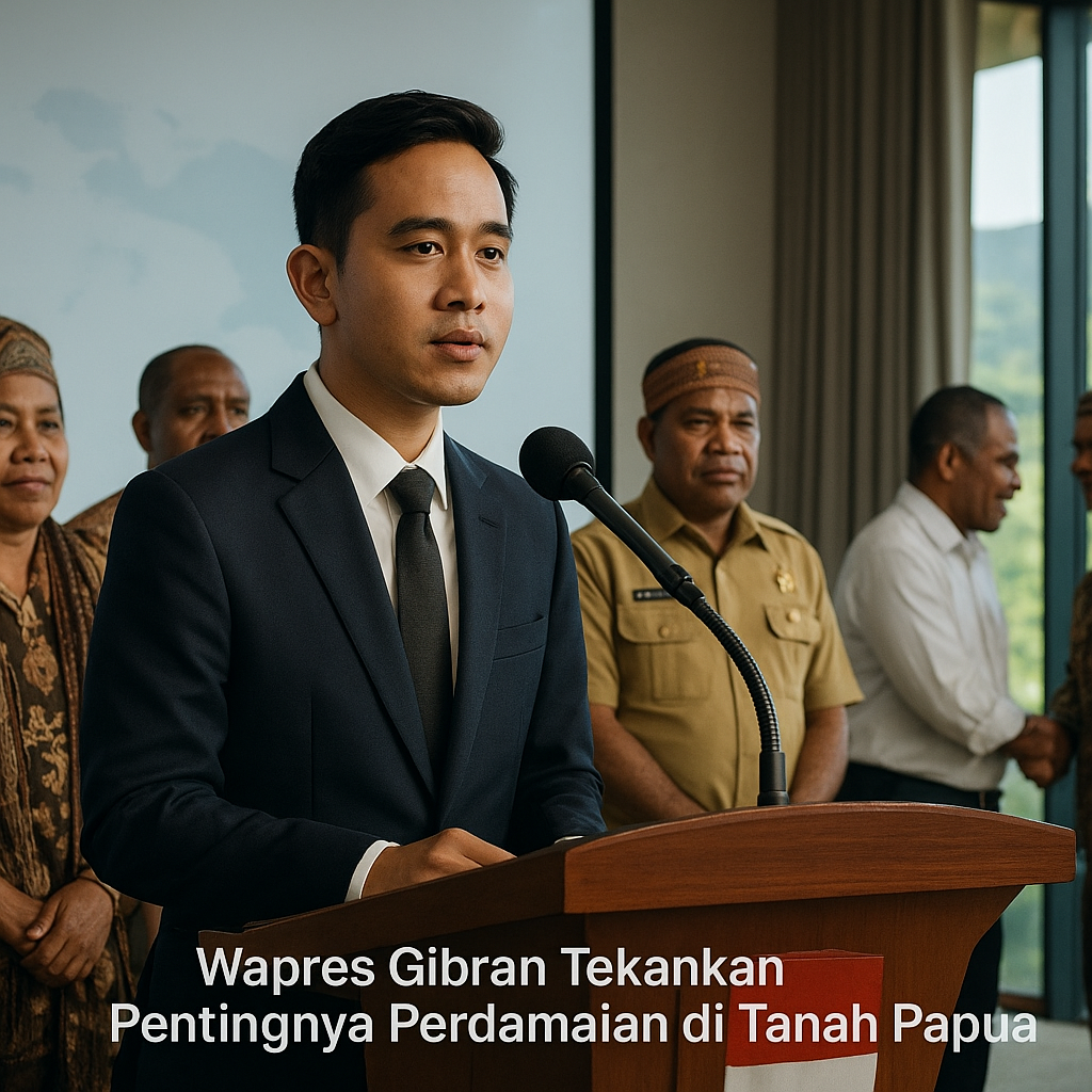Wapres Gibran Tekankan Pentingnya Perdamaian di Tanah Papua