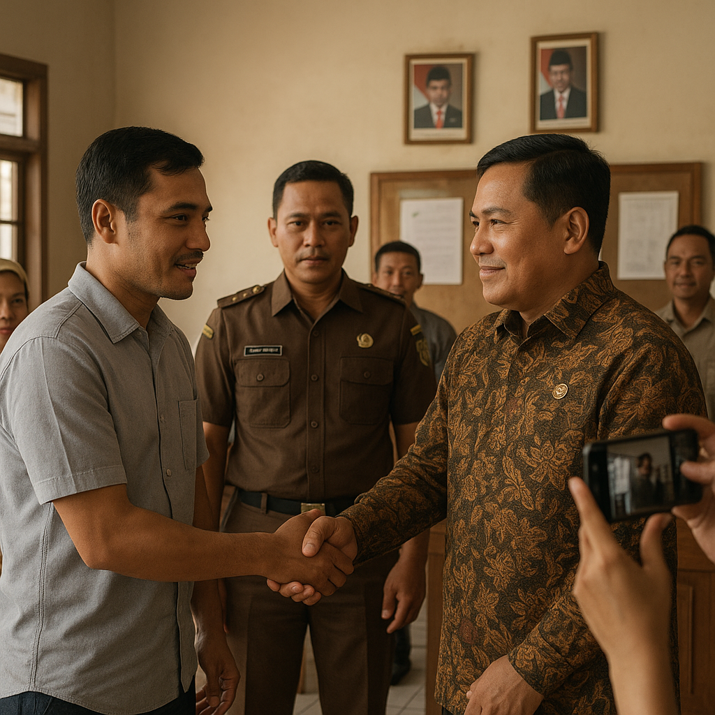 Kades Pakel Lumajang dan Dani Bertemu, Nyatakan Salah Paham dan Berdamai