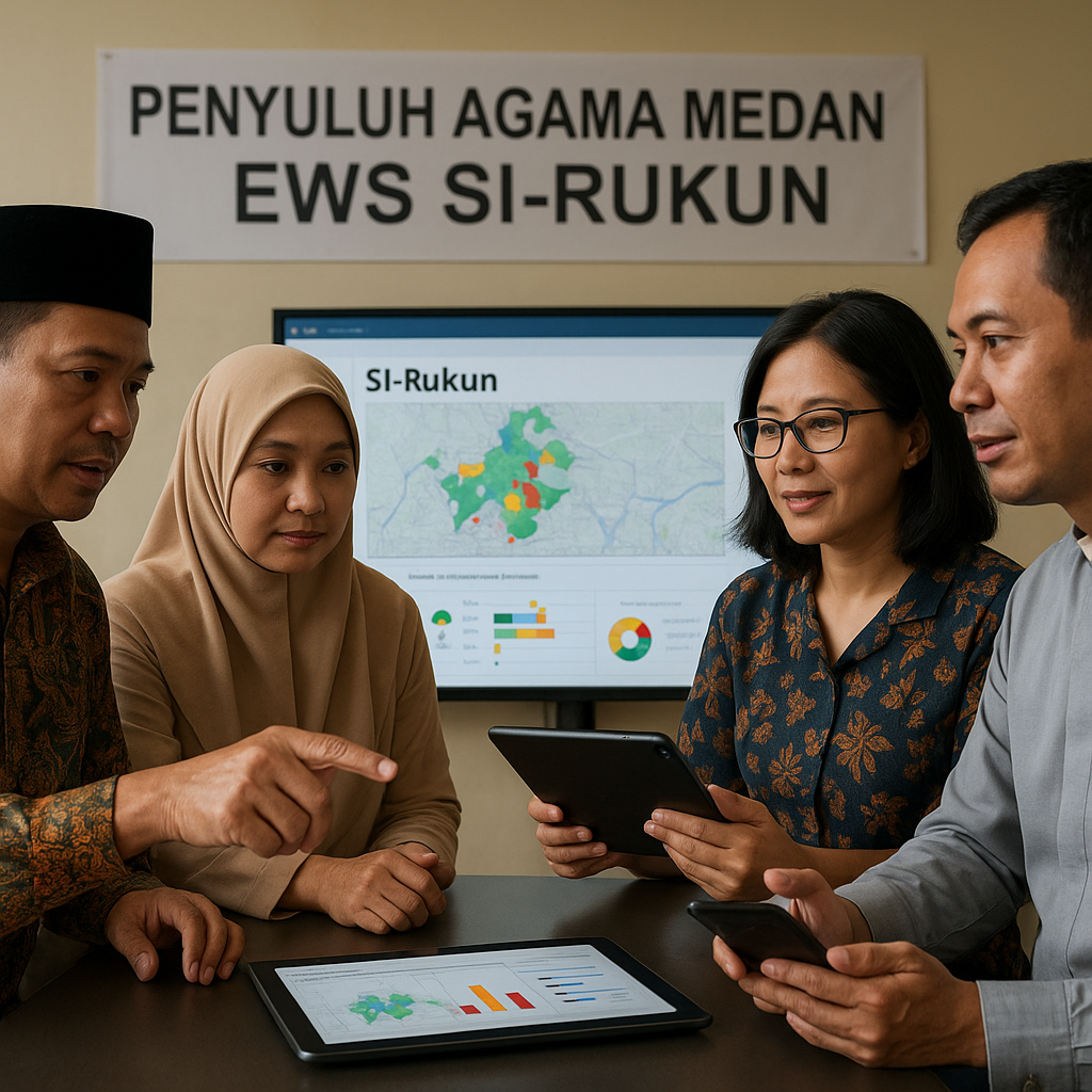 Penyuluh Agama Medan Diperkuat dengan Sistem Deteksi Dini Konflik Keagamaan (EWS SI-Rukun)