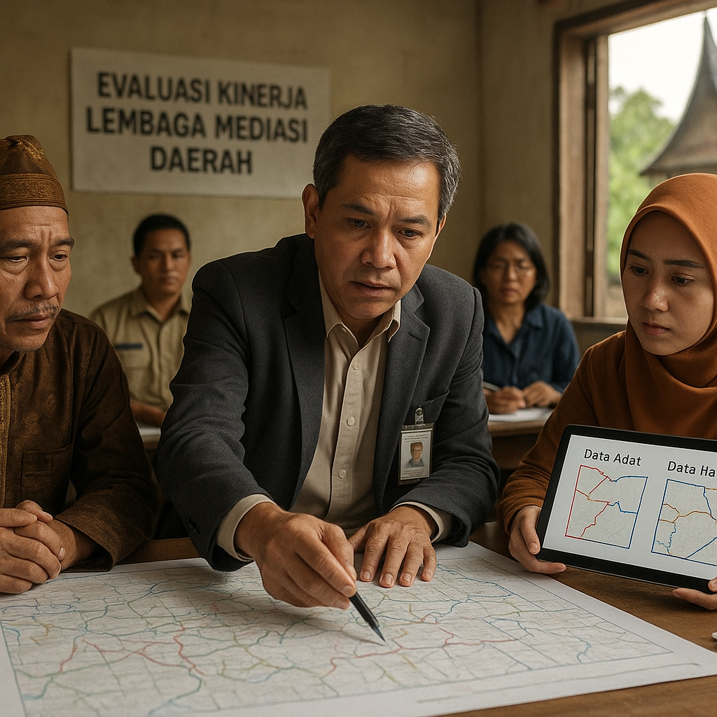 Evaluasi Kinerja Lembaga Mediasi Daerah: Perkuat Kapasitas Mediator untuk Atasi Sengketa Lahan di Sumatera Barat