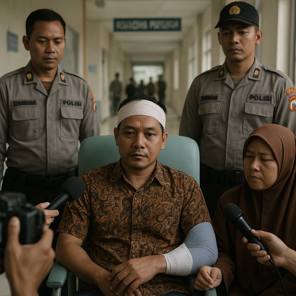 Kades Pakel Bantah Punya Ilmu Kebal Usai Selamat Dibacok 10 Orang