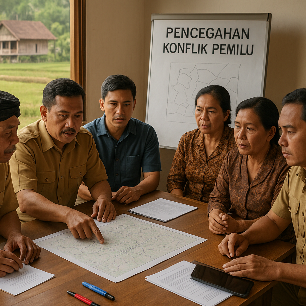Pemerintah Godok Strategi Baru Cegah Eskalasi Konflik Pemilu di Tingkat Desa