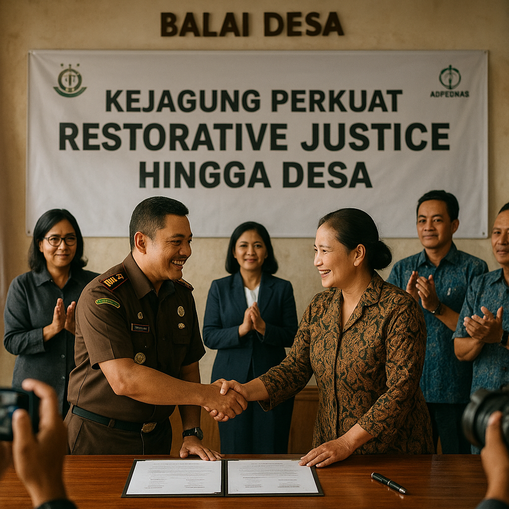 Kejagung Perkuat Restorative Justice Hingga Desa, Jamintel Gandeng ABPEDNAS