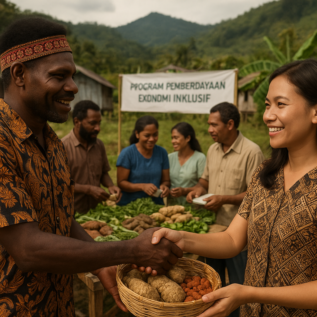 Studi: Program Pemberdayaan Ekonomi Inklusif Efektif Kurangi Konflik Horizontal di Papua