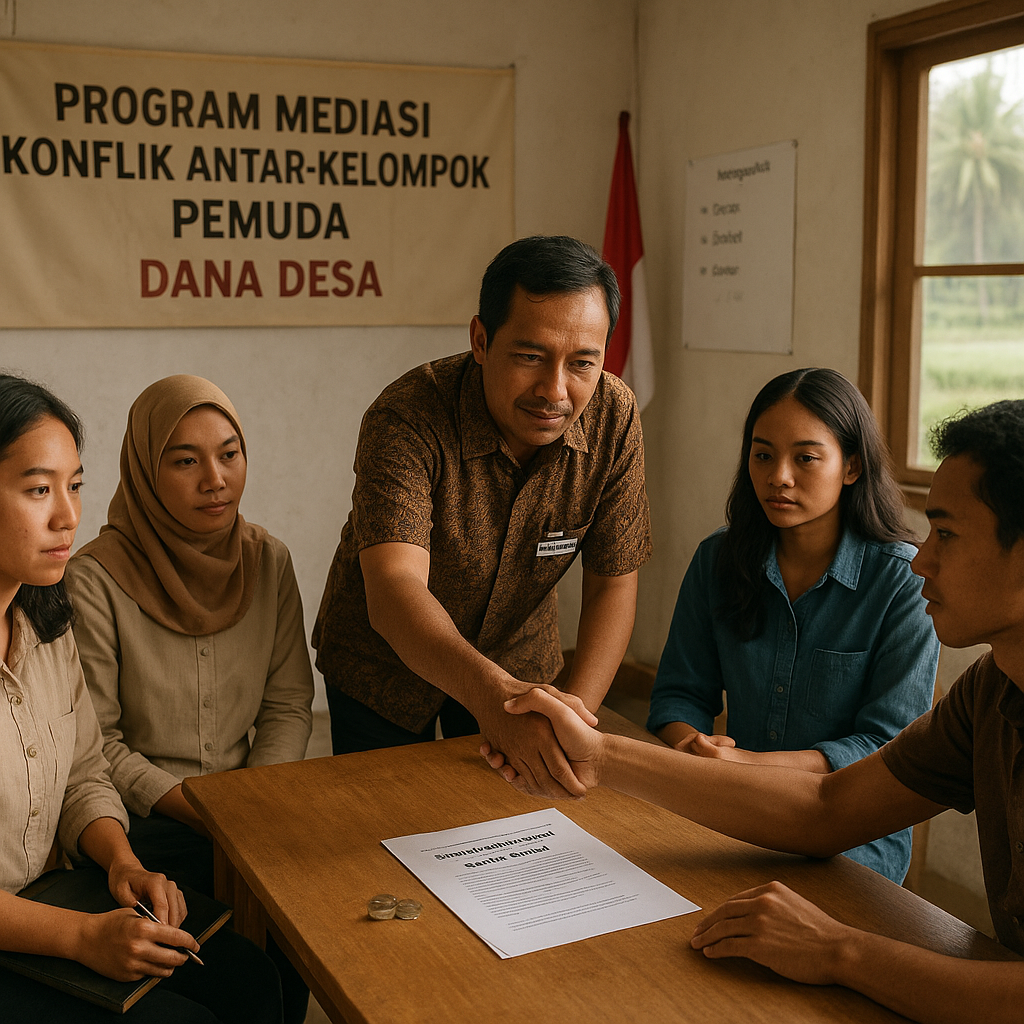 Kebijakan Baru: Dana Desa Dialokasikan untuk Program Mediasi Konflik Antar-Kelompok Pemuda