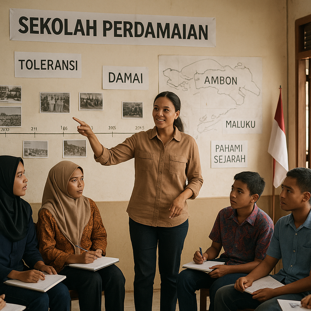 Inisiatif 'Sekolah Perdamaian' di Ambon: Edukasi Sejarah Konflik untuk Generasi Muda Pencegah Radikalisme
