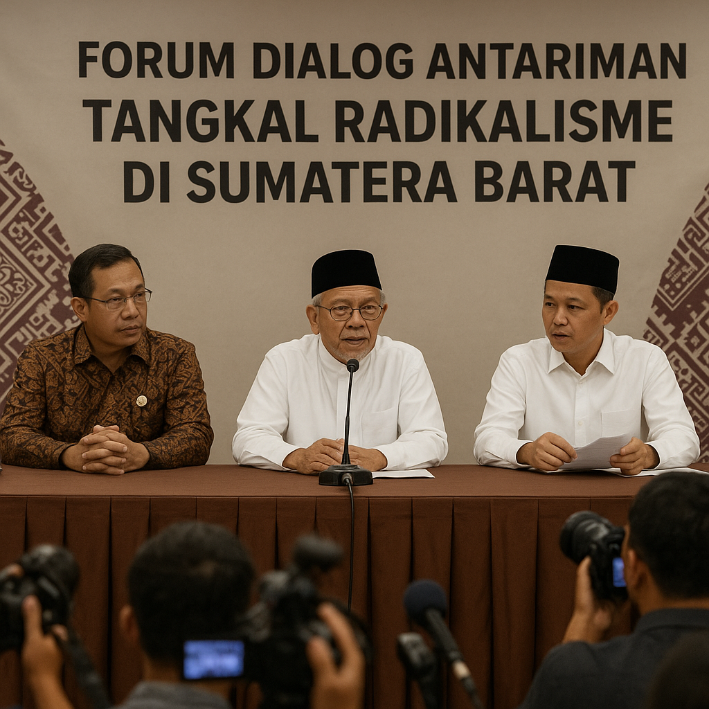 Kemenag dan NU-Muhammadiyah Gelar Forum Dialog Antariman untuk Tangkal Radikalisme di Sumatera Barat