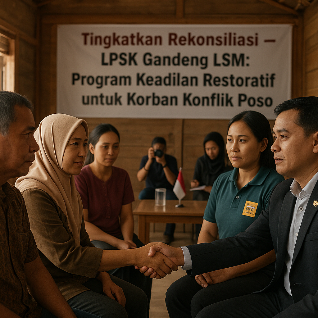 Tingkatkan Rekonsiliasi, LPSK Gandeng LSM Siapkan Program Restorative Justice untuk Korban Konflik Poso