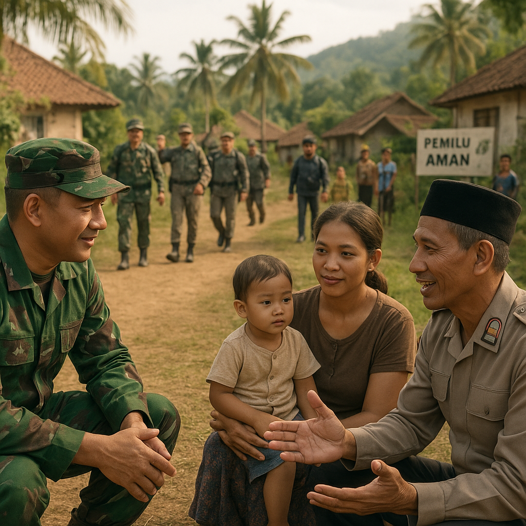 Strategi Baru TNI-Polri dalam Menangani Konflik Horisontal di Daerah Rawan Pemilu