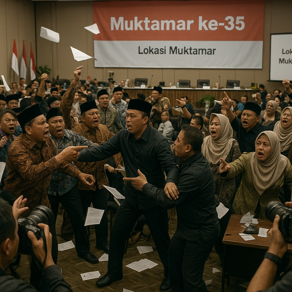 Kronologi Lengkap Kericuhan dalam Munas dan Konbes NU soal Lokasi Muktamar ke-35