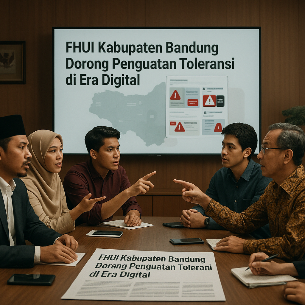 FHUI Kabupaten Bandung Dorong Penguatan Toleransi di Era Digital