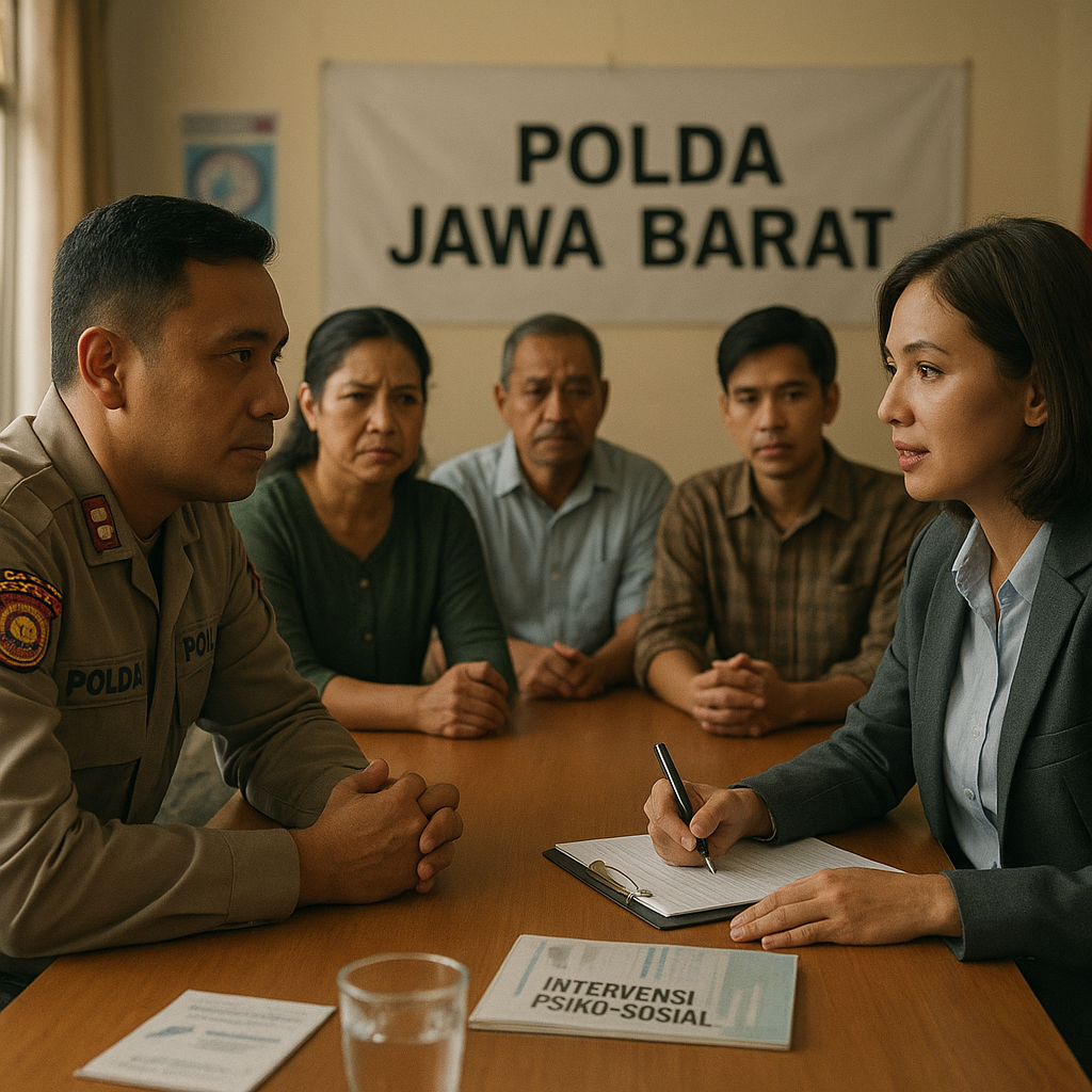Polda Jabar Gandeng Psikolog untuk Tangani Konflik Keluarga Pemicu Kekerasan Komunal