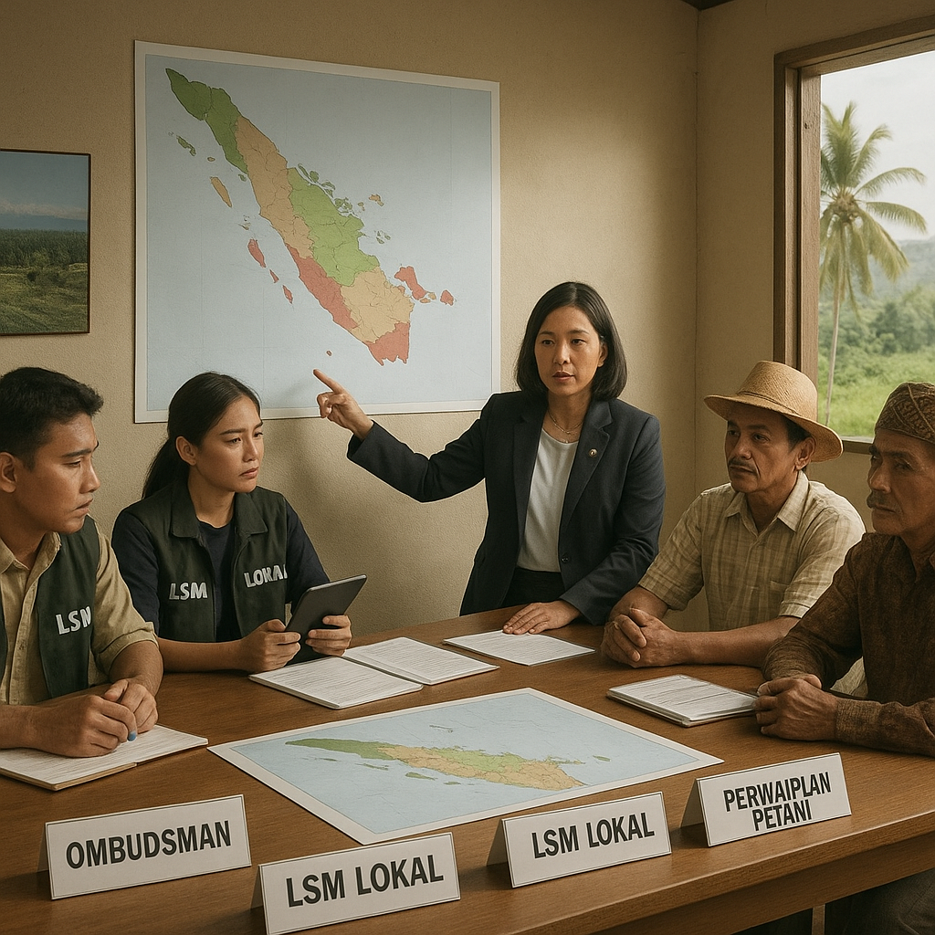 Strategi Mediasi Konflik Agraria di Sumatra: Peran Ombudsman dan LSM Lokal dalam Mencegah Eskalasi Kekerasan