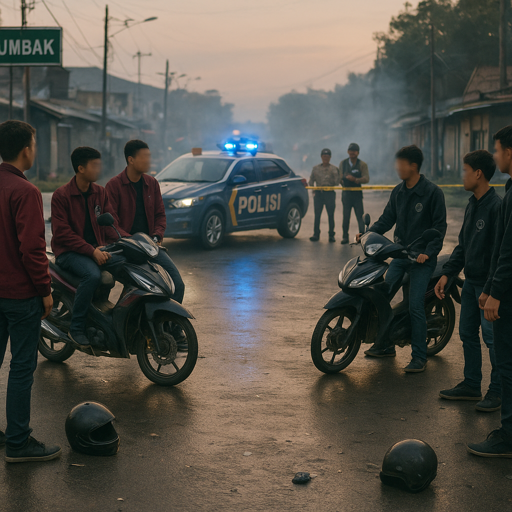 Perang Antar Geng Motor di Patumbak Ternyata Sudah Direncanakan, Kasat: Big Match