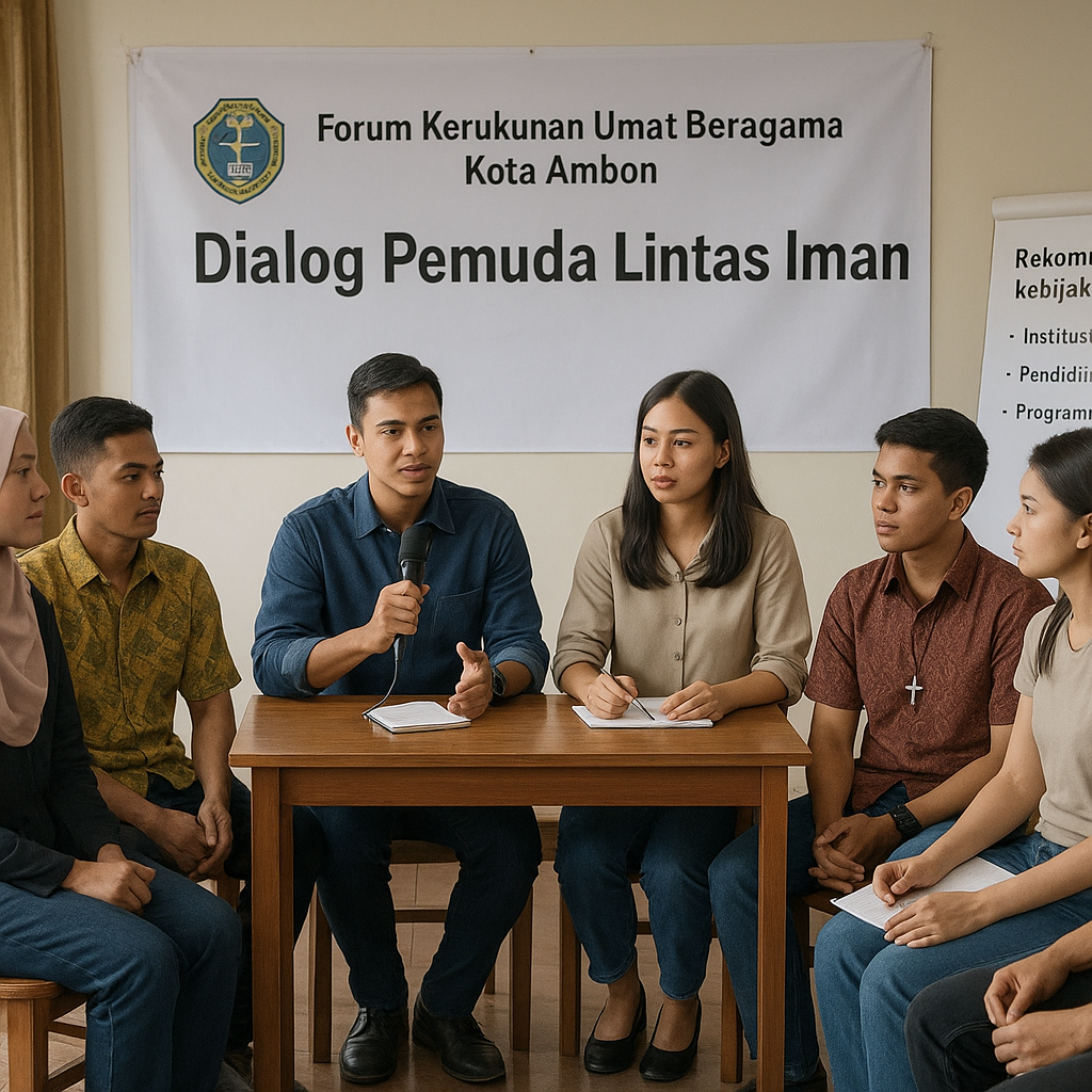 Forum Kerukunan Umat Beragama Kota Ambon Gelar Dialog Pemuda Lintas Iman