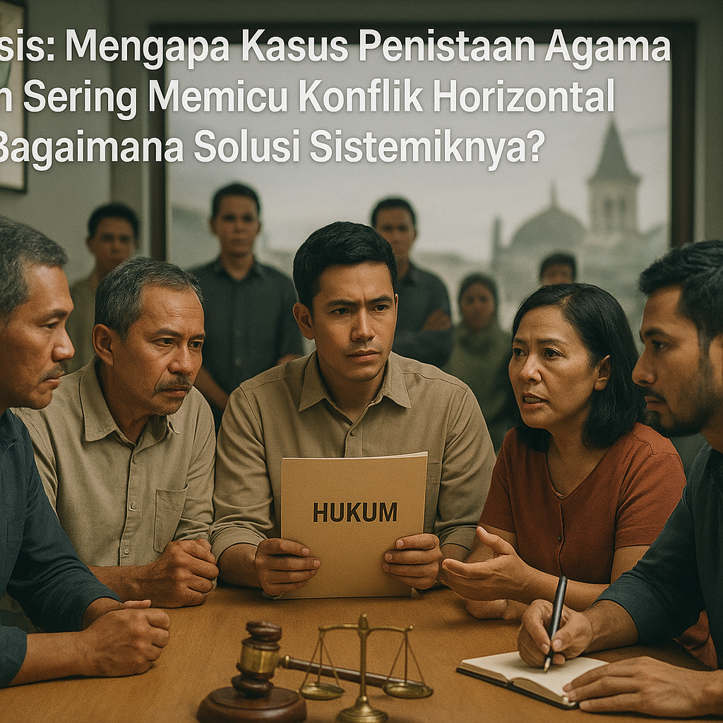 Analisis: Mengapa Kasus Penistaan Agama Masih Sering Memicu Konflik Horizontal dan Bagaimana Solusi Sistemiknya?