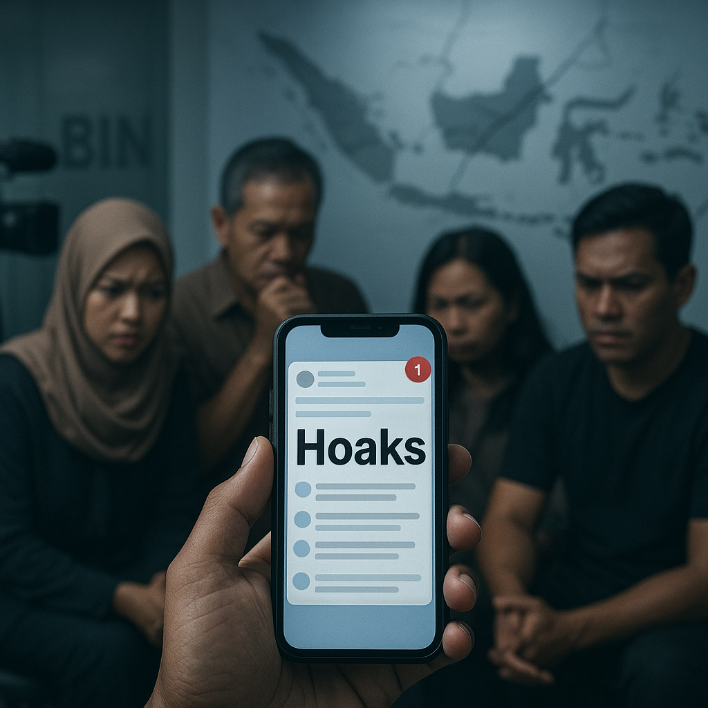 BIN: Penyebaran Hoaks dan Ujaran Kebencian di Media Sosial Picu Keretakan Sosial