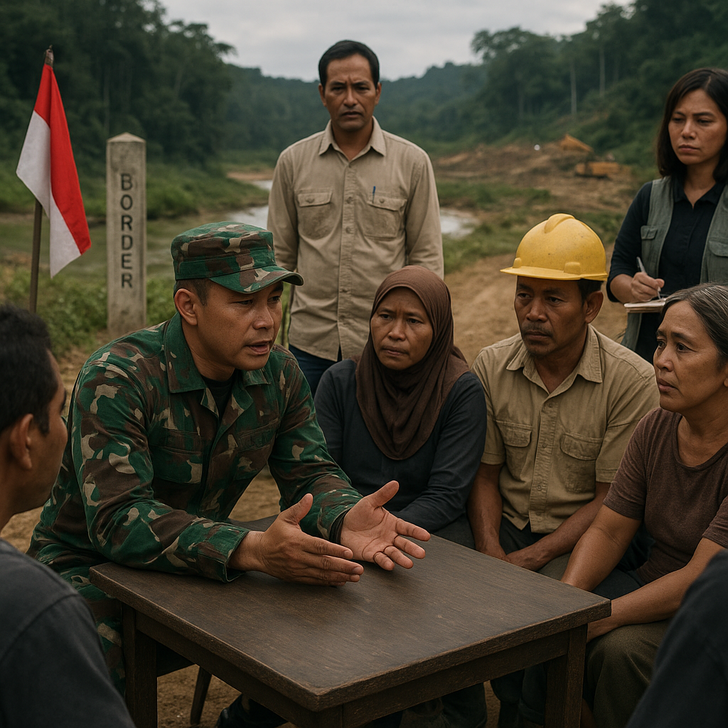Strategi Baru TNI dalam Memediasi Konflik Sumber Daya Alam di Perbatasan