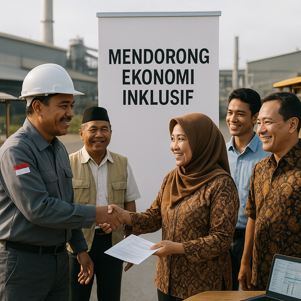 Mendorong Ekonomi Inklusif sebagai Strategi Mencegah Konflik Sosial di Daerah Industri