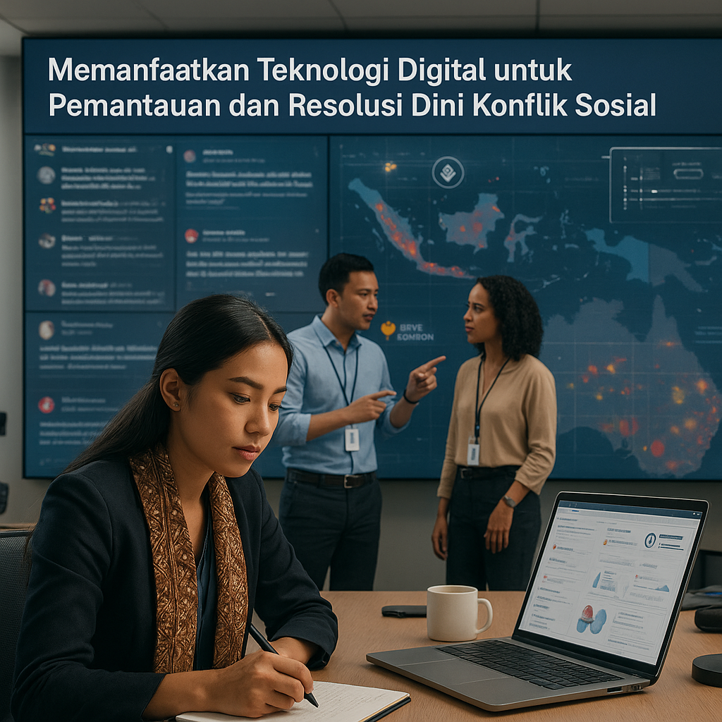 Memanfaatkan Teknologi Digital untuk Pemantauan dan Resolusi Dini Konflik Sosial