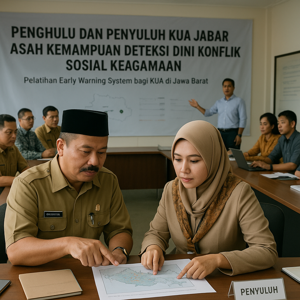 Penghulu dan Penyuluh KUA Jabar Asah Kemampuan Deteksi Dini Konflik Sosial Keagamaan