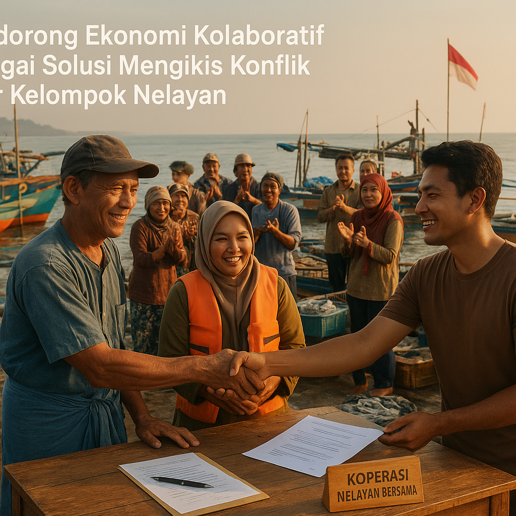Mendorong Ekonomi Kolaboratif Sebagai Solusi Mengikis Konflik Antar Kelompok Nelayan