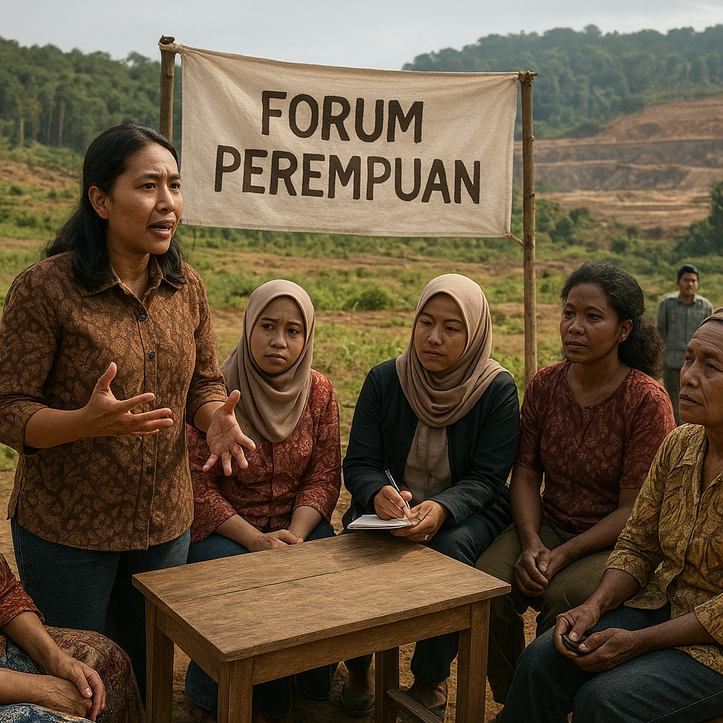 Menguatkan Peran Perempuan sebagai Agen Perdamaian di Daerah Rawan Konflik Sumber Daya Alam