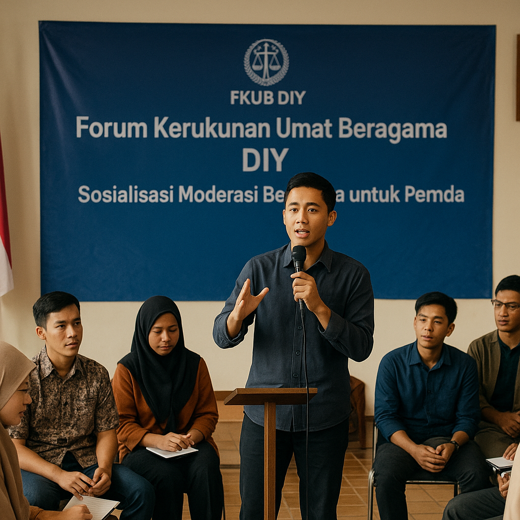 Forum Kerukunan Umat Beragama DIY Gencar Sosialisasikan Moderasi Beragama di Kalangan Pemuda