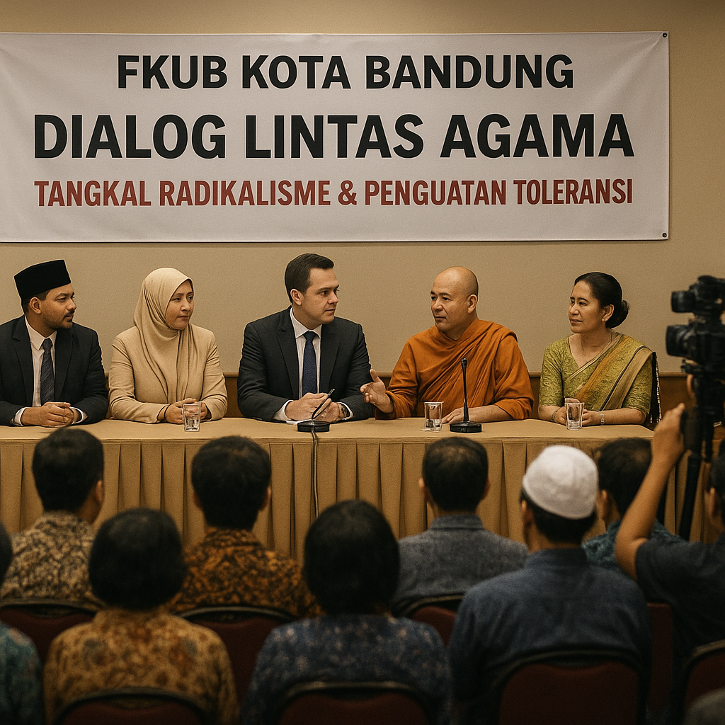 FKUB Kota Bandung Gelar Dialog Lintas Agama untuk Tangkal Radikalisme dan Penguatan Toleransi
